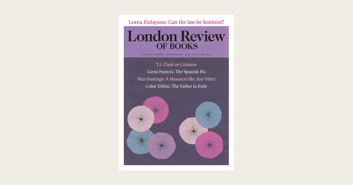 Lorna Finlayson · Can the law be feminist? · LRB 25 January 2018